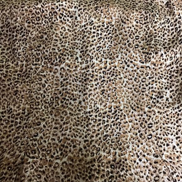 Vintage August Hale Women Leopard Print Dress 100% Silk Sheath Dress  Sz.8 EUC - Picture 5 of 7